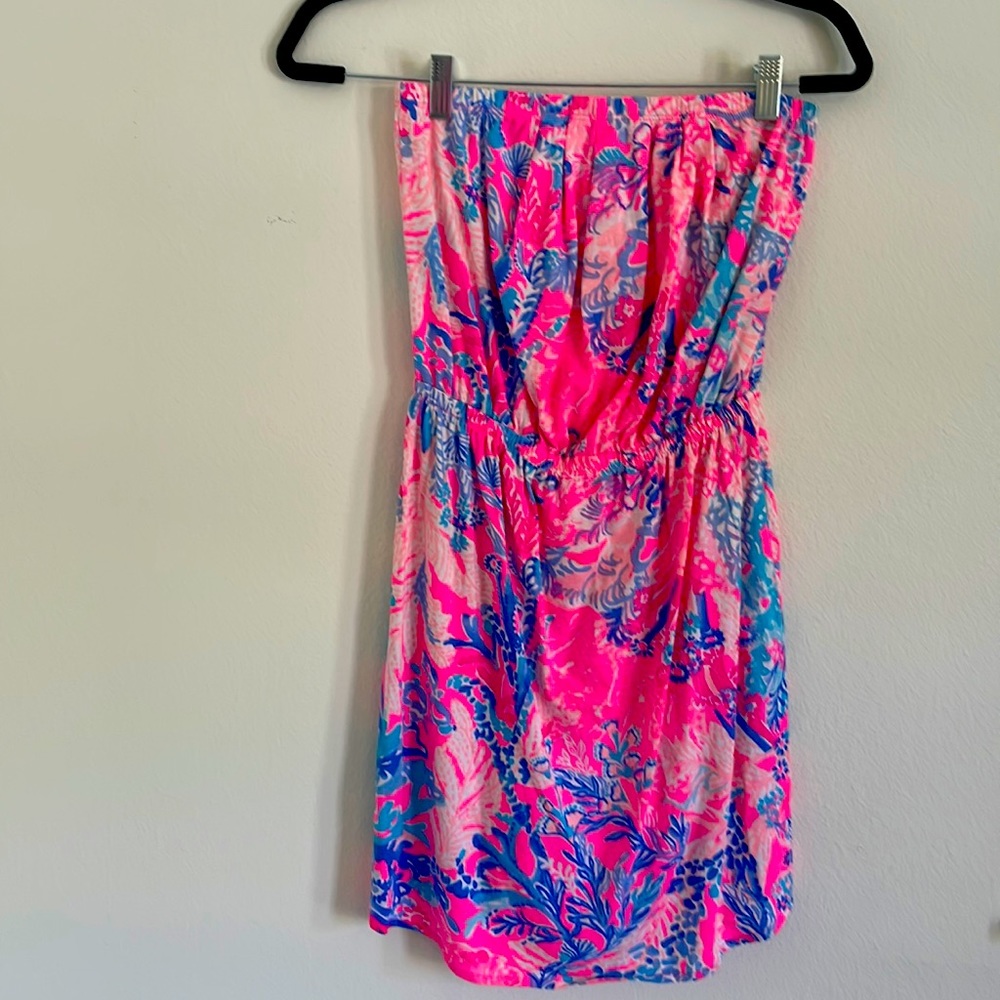Lilly Pulitzer Windsor sleeveless elastic top dress Pima cotton